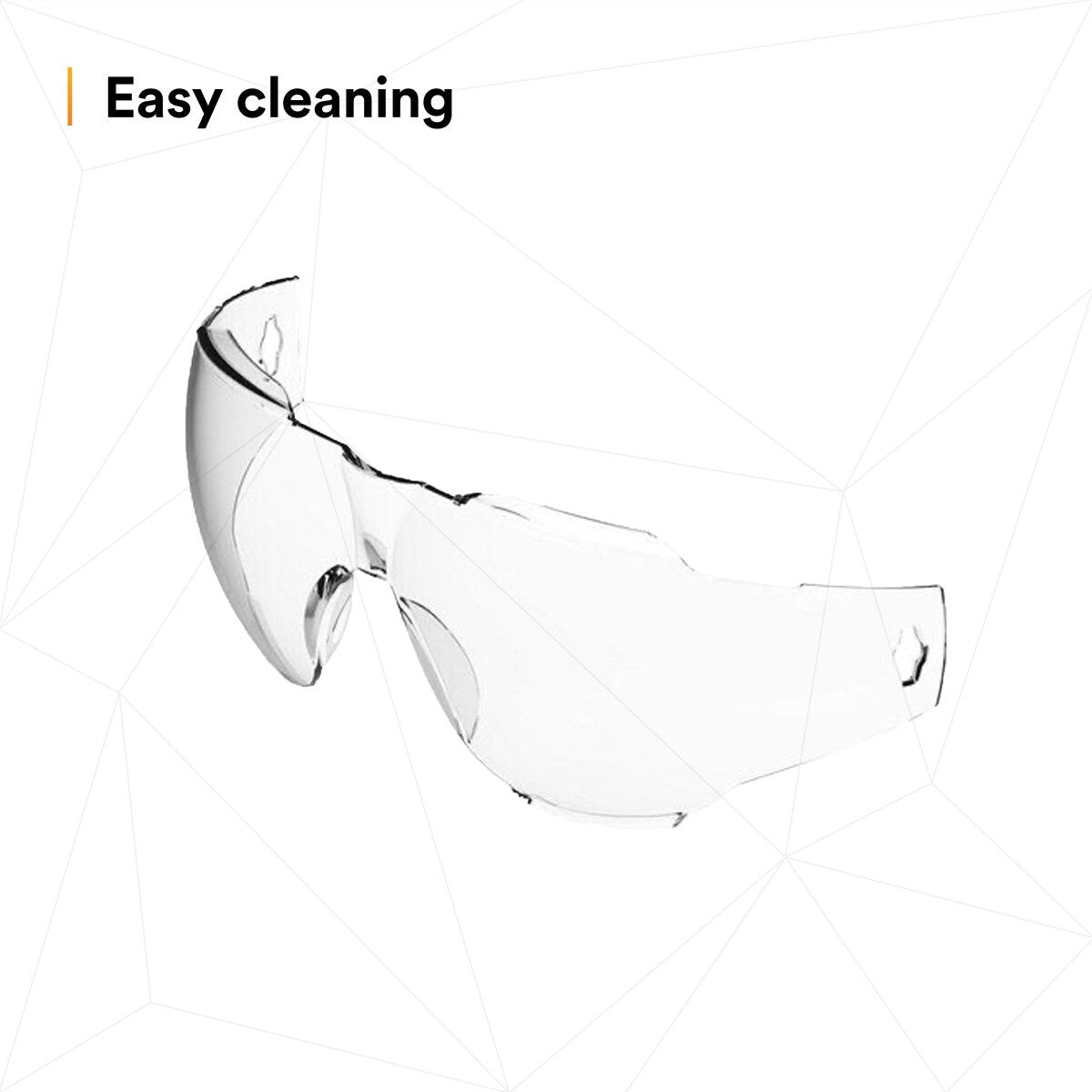 3M GG501SGAF-LENS GoggleGear 500-Series Clear Anti-Fog Anti-Scratch Replacement Lens (7100222787) (20 Pack) - 6