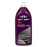 3M Perfect-It Gelcoat Compound + Polish, 1 qt (32 fl oz/946 mL) Bottle (30344) (7100223149) (6 Pack)