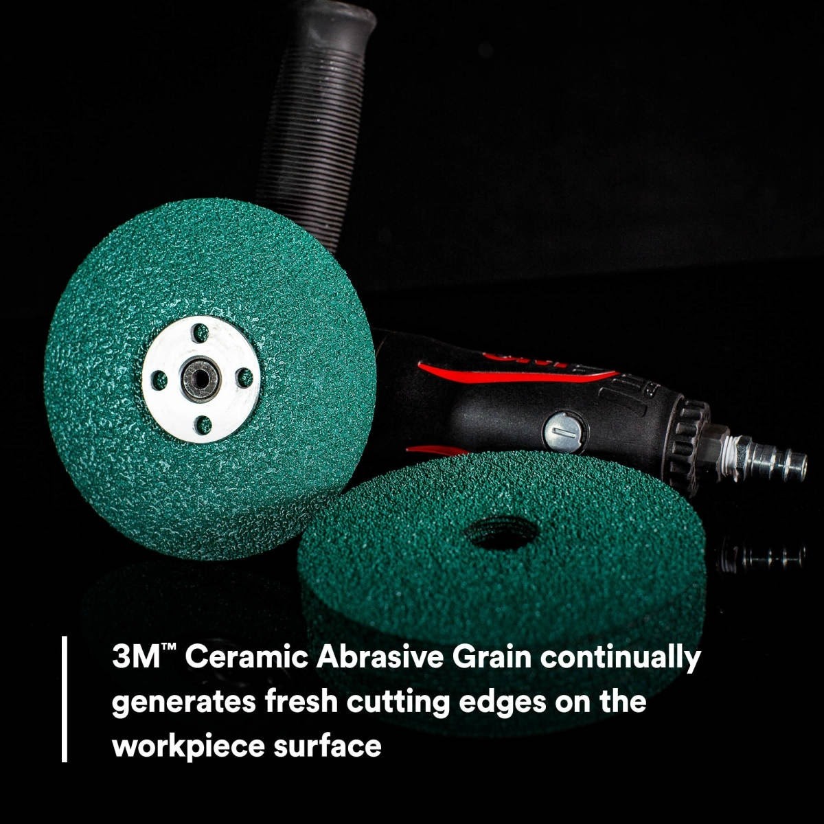 3M 36508 Green Corps Fibre Disc, 5 in x 7/8 in, 60 (7100226322) (100 Pack) - 3