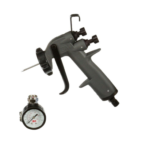 3M PPS Performance Spray Gun with Air Control Valve Kit, Gray (26832) (7100228104) (4 Pack)