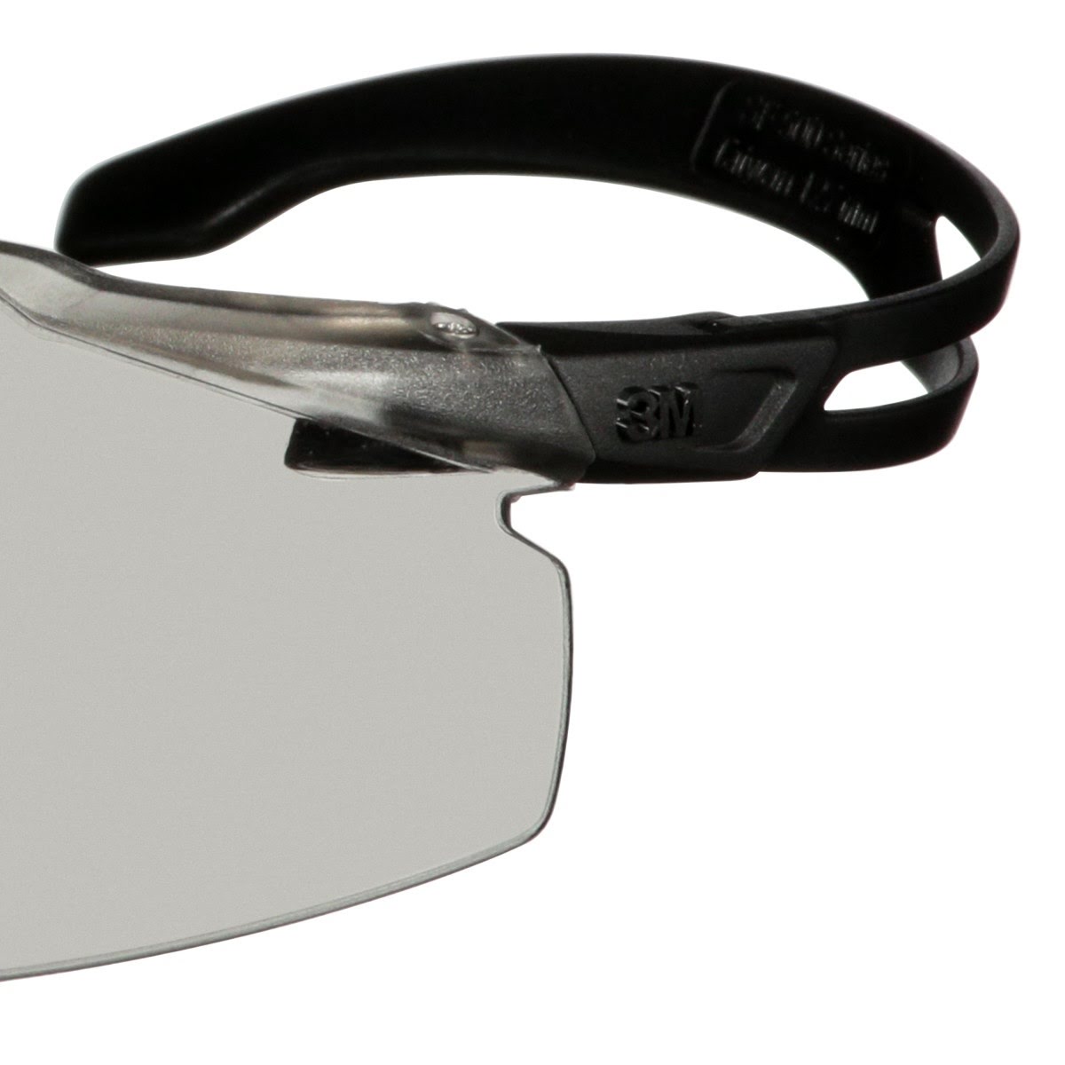 3M SF507AF-BLK SecureFit 500 Series Safety Glasses, IO Gray Anti Fog Anti Scratch Lens, Black Frame, ANSI Z87 (7100228721) (20 Pack) - 5