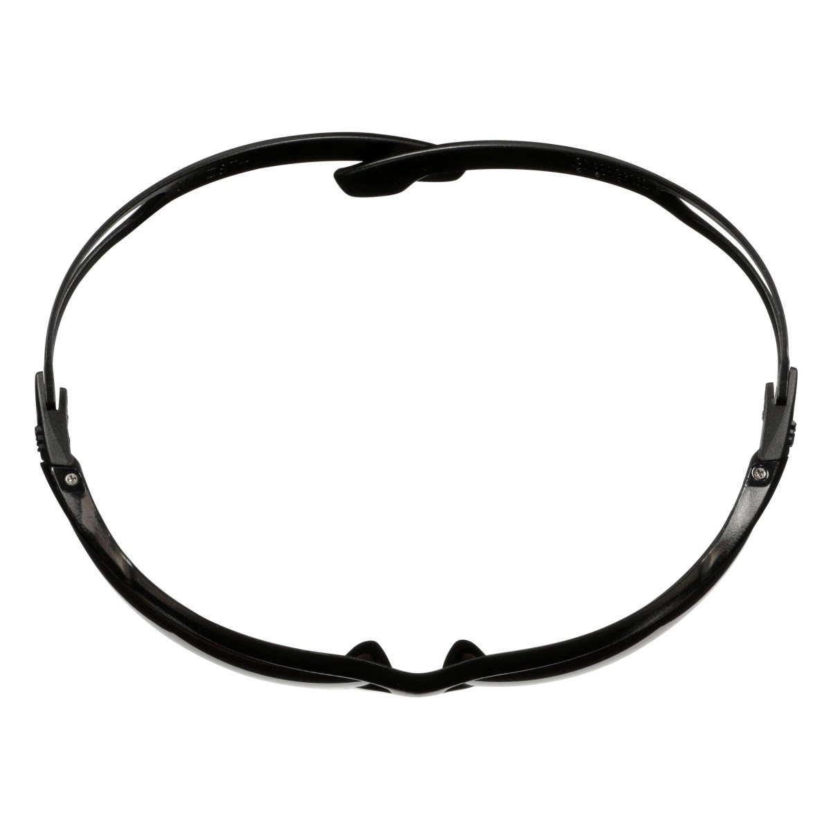 3M SF502AF-BLK SecureFit 500 Series Safety Glasses, Impact Rated ANSI Z87, Adjustable Ratchet Temples, Anti-Fog/Anti-Scratch Gray Lens, Black Frame (7100228722) (20 Pack) - 6