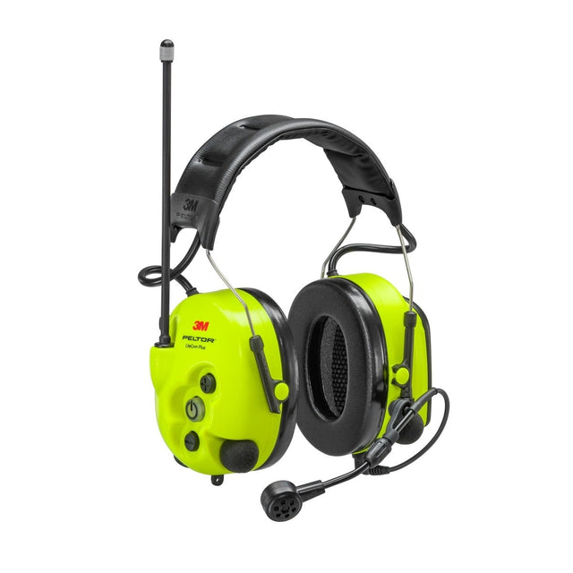 3M MT73H7A4610NA PELTOR LiteCom Plus Headset with Integrated 2-Way Radio, Headband Style (7100229187) (1 Count)