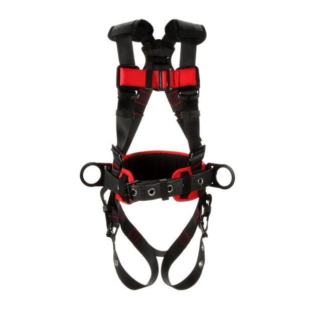 3M PROTECTA Construction Style Positioning Harness, Black, Small (7100232016) (5 Pack)