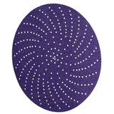 3M 732U Xtract Hookit Paper Disc, 80+ to 220+, C-weight, Purple, 6 in, 600LG Multi-Hole (7100232736) (300 Pack)
