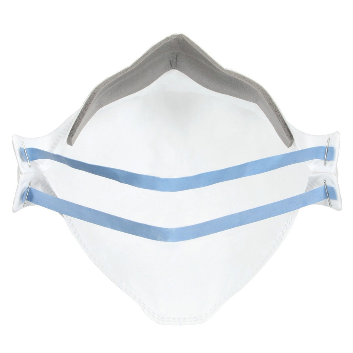 3M 9205+ BULK Aura N95 Particulate Respirator, Flat Fold 3-Panel, Standard Size, White, Individually Wrapped (7100232940) (440 Pack) - 5