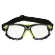 3M S1201SGAF-TSKT Solus 1000 Series Safety Glasses, Green/Black, Scotchgard Anti-Fog Coating, Clear Lens, TPE Gasket and Strap (7100234544) (20 Pack)