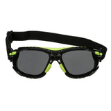 3M S1202SGAF-TSKT Solus 1000 Series Safety Glasses, Green Black, Gray Anti Fog Anti Scratch Lens, TPE Gasket with Strap (7100235154) (20 Pack) - 2