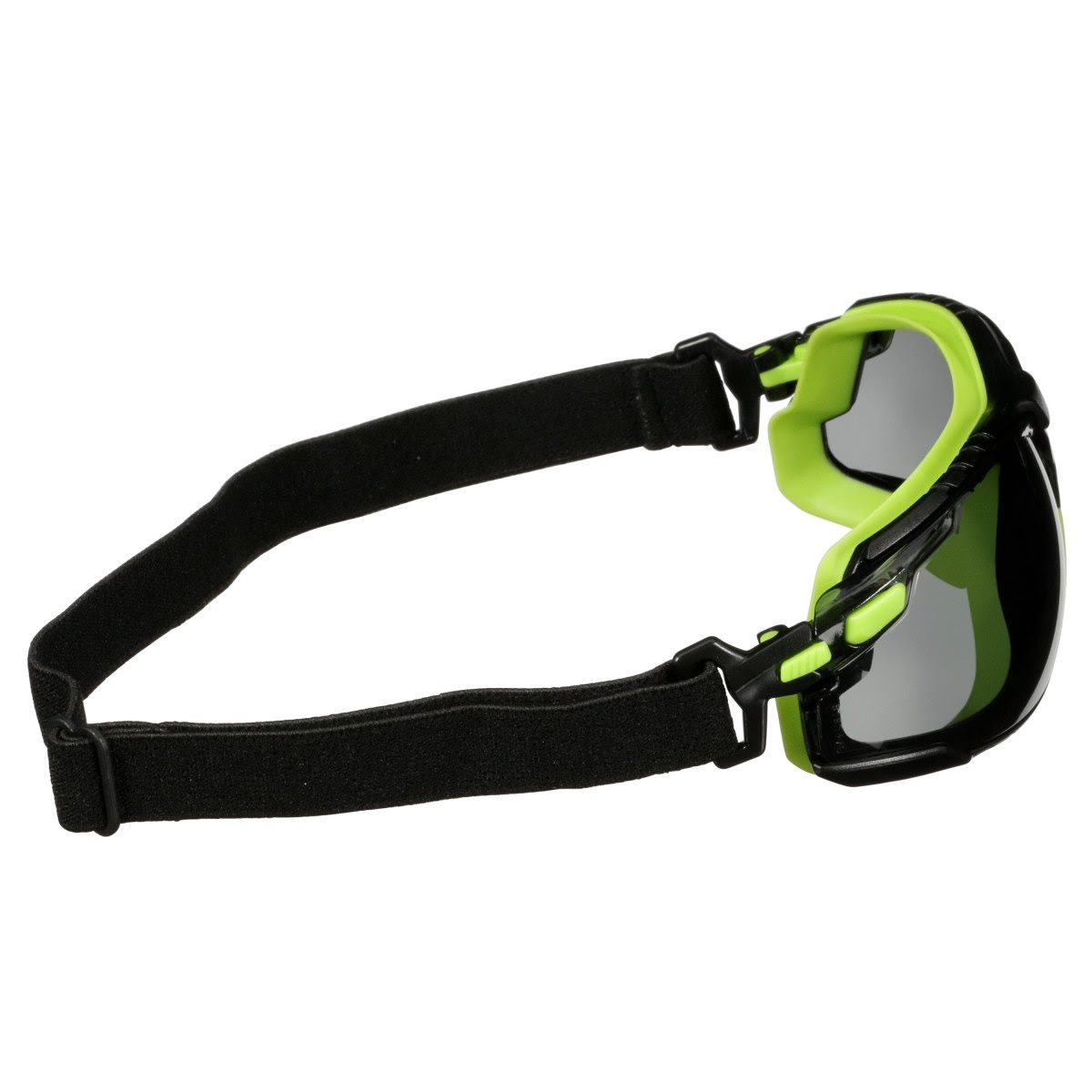 3M S1202SGAF-TSKT Solus 1000 Series Safety Glasses, Green Black, Gray Anti Fog Anti Scratch Lens, TPE Gasket with Strap (7100235154) (20 Pack) - 6