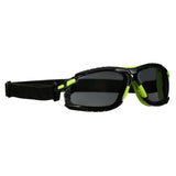 3M S1202SGAF-TSKT Solus 1000 Series Safety Glasses, Green Black, Gray Anti Fog Anti Scratch Lens, TPE Gasket with Strap (7100235154) (20 Pack) - 8