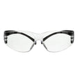 3M SecureFit 100 Series Safety Glasses Clear Anti-Scratch Lens Black Temples (7100238171) (100 Pack)