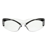 3M SecureFit 100 Series Safety Glasses Clear Anti-Scratch Lens Black Temples (7100238171) (100 Pack)
