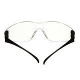 3M SecureFit 100 Series Safety Glasses Clear Anti-Scratch Lens Black Temples (7100238171) (100 Pack) - 9