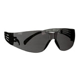3M SF102AF-BLK SecureFit 100 Series, Black Temples, Gray Anti-Fog/Anti-Scratch Lens (7100238172) (400 Pack) - 3