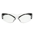 3M SF101AF-BLK SecureFit 100 Series, Black Temples, Clear Anti-Fog/Anti-Scratch Lens (7100238174) (20 Pack)