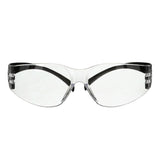 3M SF101AF-BLK SecureFit 100 Series, Black Temples, Clear Anti-Fog/Anti-Scratch Lens (7100238175) (100 Pack)