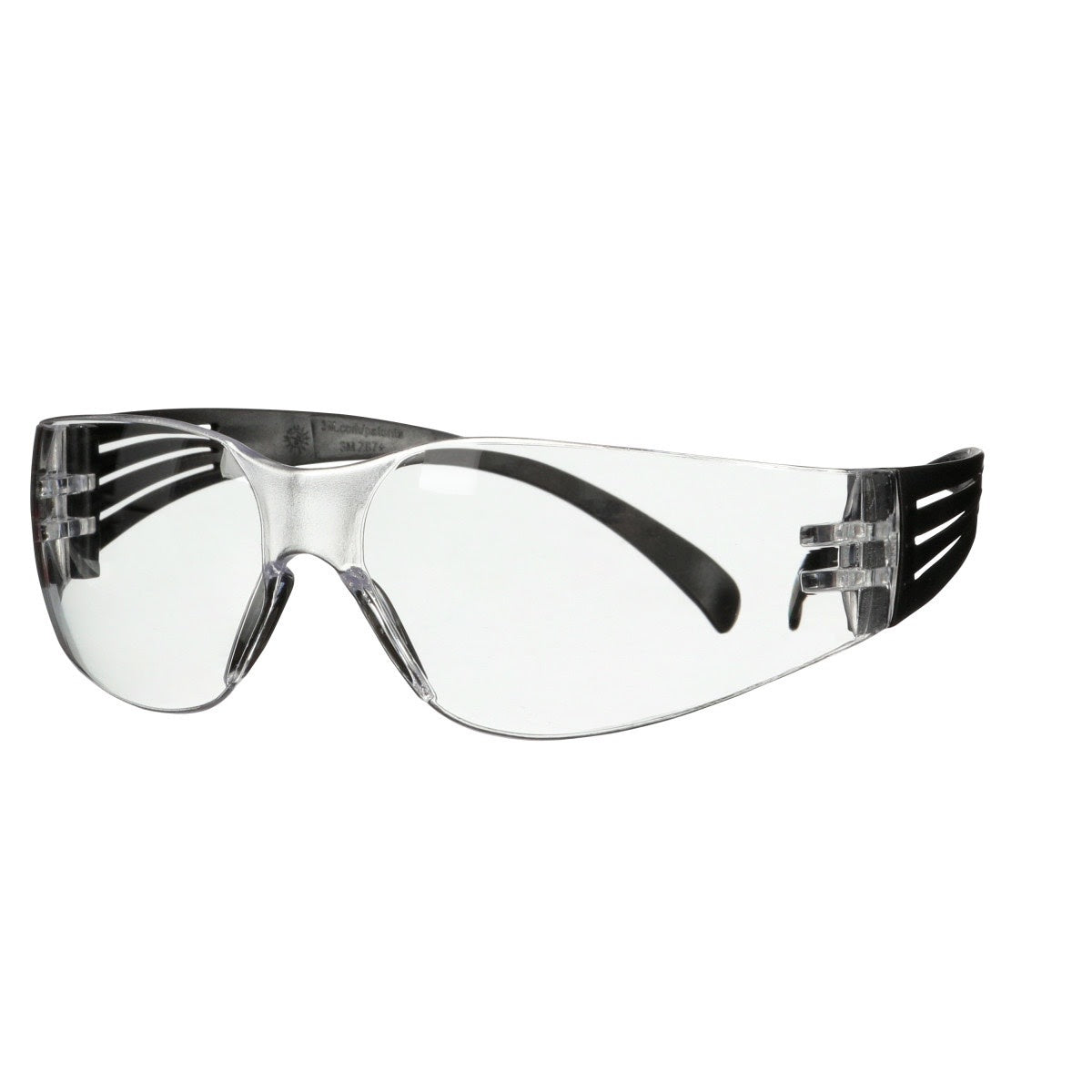 3M SF101AF-BLK SecureFit 100 Series, Black Temples, Clear Anti-Fog/Anti-Scratch Lens (7100238175) (100 Pack) - 2