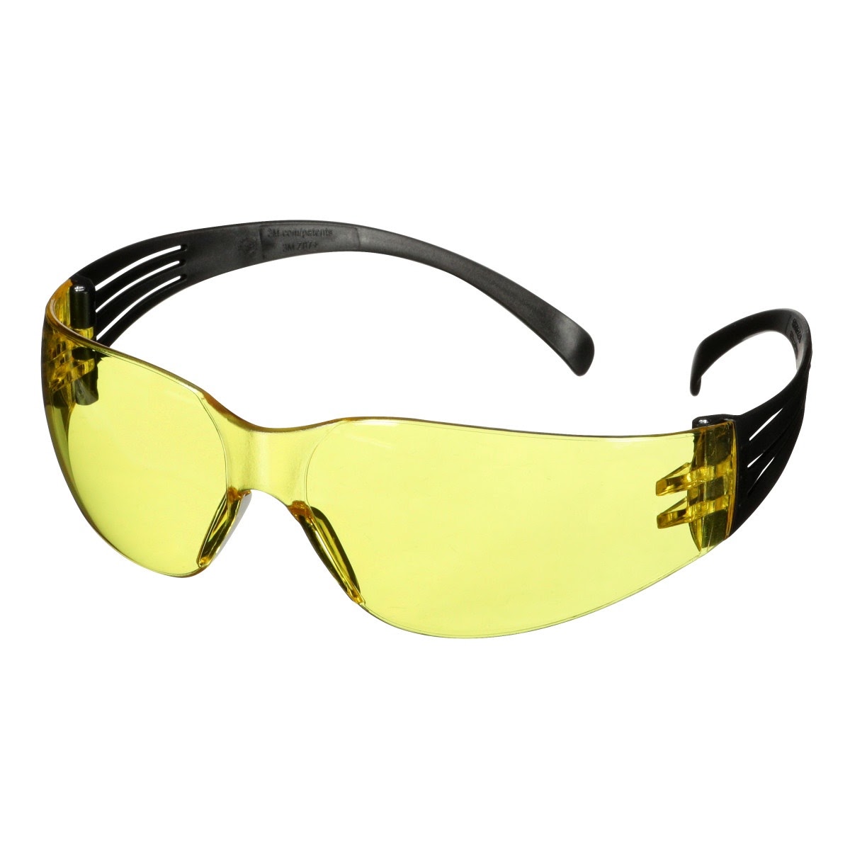 3M SF103AF-BLK SecureFit 100 Series, Black Temples, Amber Anti-Fog/Anti-Scratch Lens (7100238183) (20 Pack) - 9