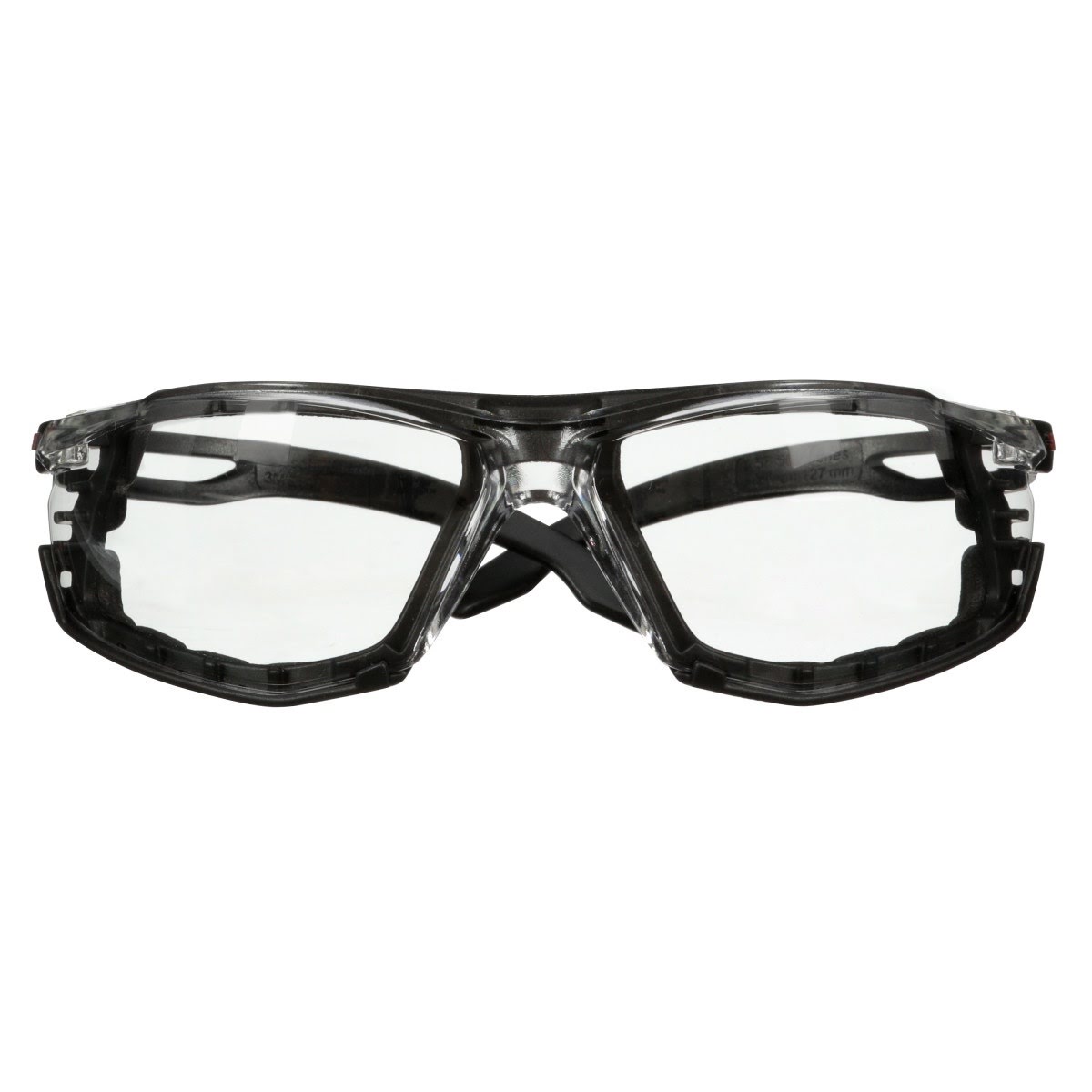 3M SF501SGAF-BLK-FM SecureFit 500 Series Safety Glasses, Anti-Fog Coating, Anti-Scratch Clear Lens, Black Frame with Foam Gasket, ANSI-ISEA Z87.1-2020 (7100238909) (400 Pack)