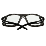 3M SF501SGAF-BLK-FM SecureFit 500 Series Safety Glasses, Anti-Fog Coating, Anti-Scratch Clear Lens, Black Frame with Foam Gasket, ANSI-ISEA Z87.1-2020 (7100238909) (400 Pack) - 7