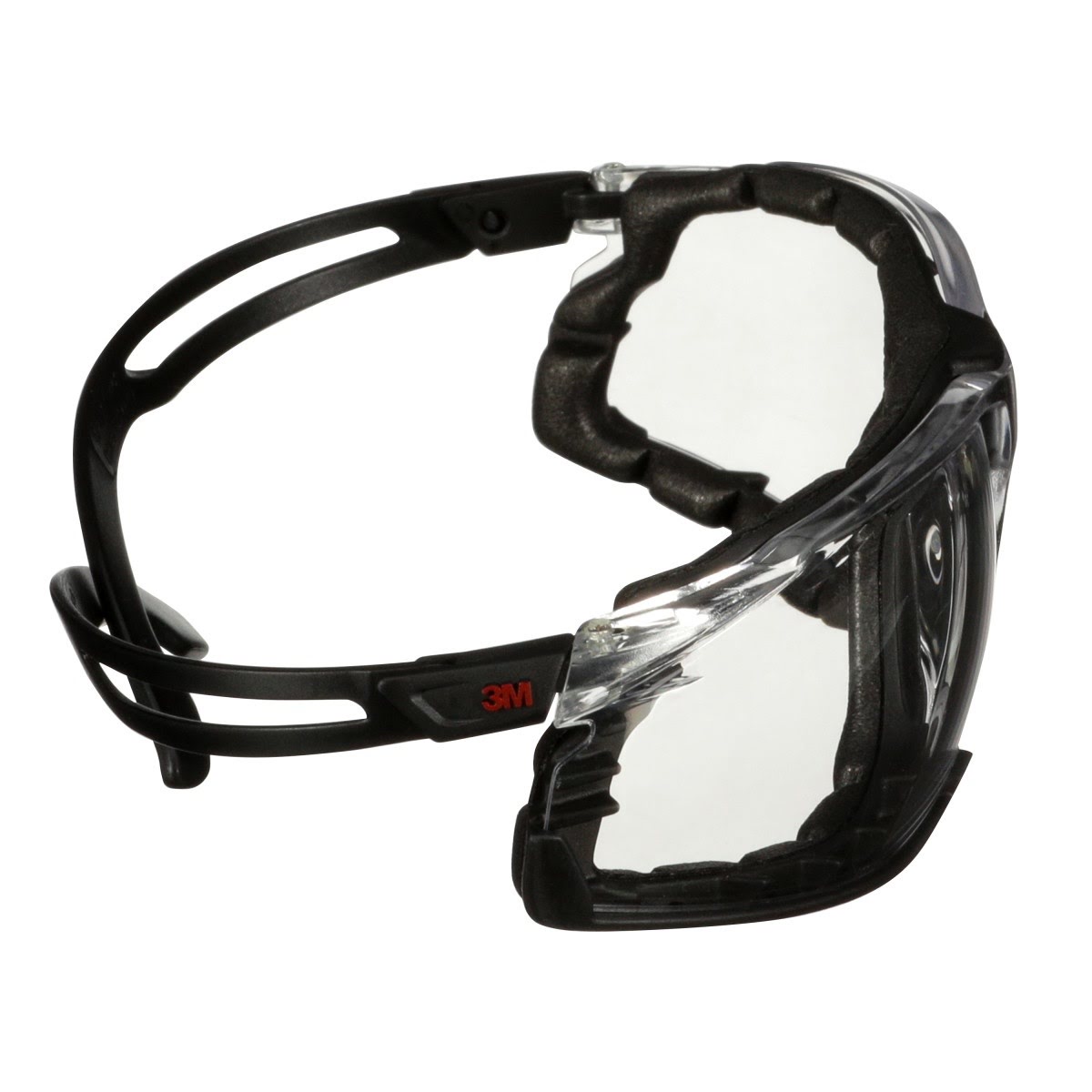 3M SF501SGAF-BLK-FM SecureFit 500 Series Safety Glasses, Anti-Fog Coating, Anti-Scratch Clear Lens, Black Frame with Foam Gasket, ANSI-ISEA Z87.1-2020 (7100238909) (400 Pack) - 9