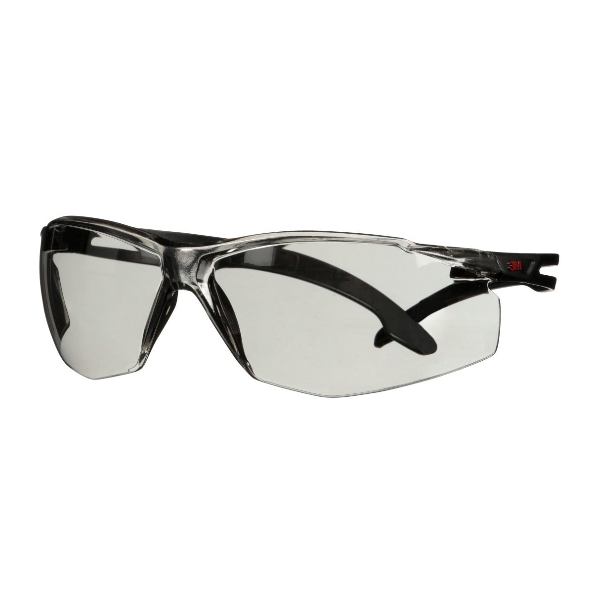 3M SF507SGAF-BLK SecureFit 500 Safety Glasses Anti Fog Coating IO Gray Lens Black Frame ANSI Z87 (7100239091) (20 Pack) - 2
