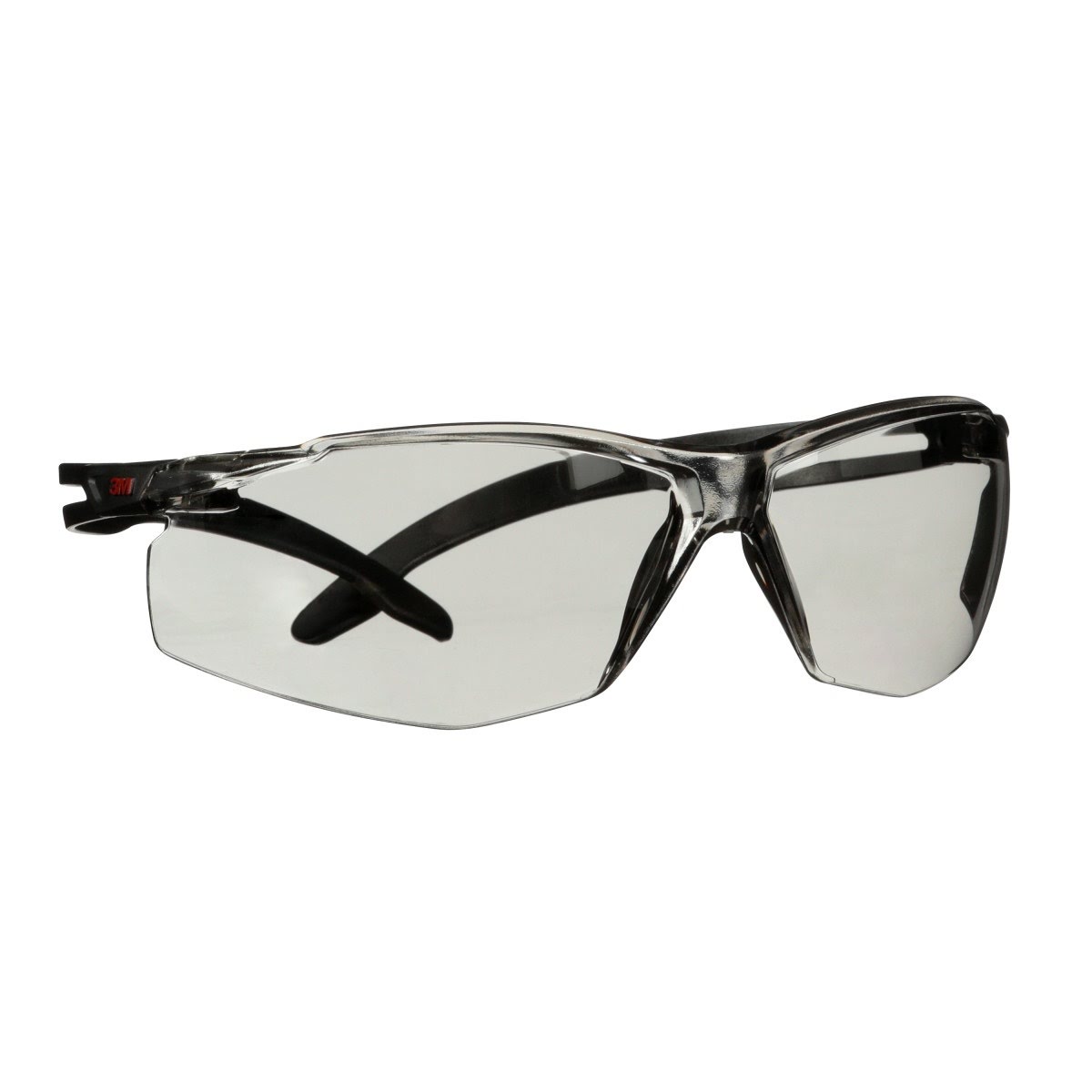 3M SF507SGAF-BLK SecureFit 500 Safety Glasses Anti Fog Coating IO Gray Lens Black Frame ANSI Z87 (7100239091) (20 Pack) - 3