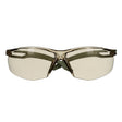 3M SecureFit 500 Series Safety Glasses, Scotchgard Anti Fog Coating, Anti Scratch, Light Brown Lens, Olive Frame, ANSI Z87.1-2020 (SF528SGAF-DGR) (7100239191) (20 Pack)