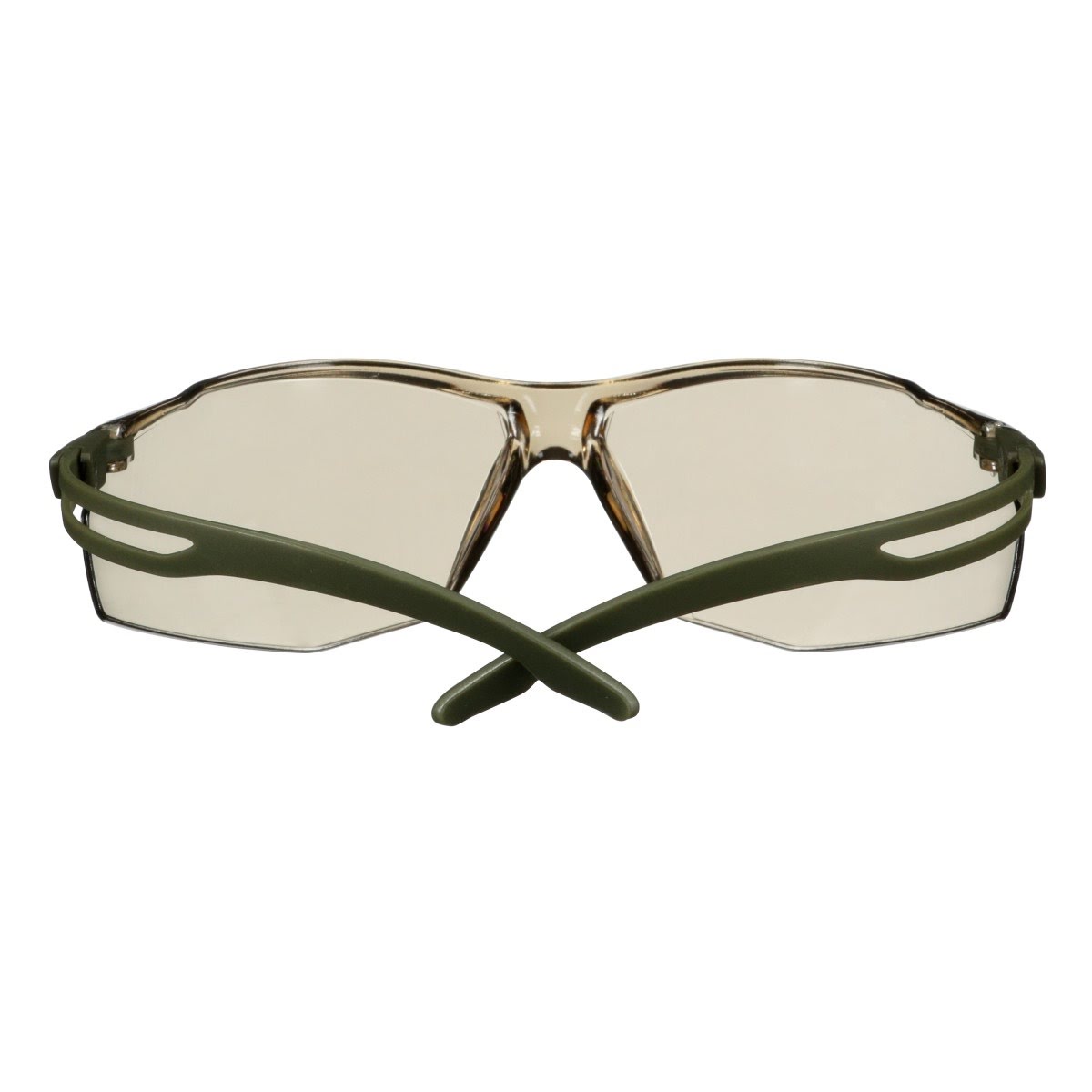 3M SecureFit 500 Series Safety Glasses, Scotchgard Anti Fog Coating, Anti Scratch, Light Brown Lens, Olive Frame, ANSI Z87.1-2020 (SF528SGAF-DGR) (7100239191) (20 Pack) - 7