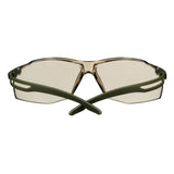 3M SecureFit 500 Series Safety Glasses, Scotchgard Anti Fog Coating, Anti Scratch, Light Brown Lens, Olive Frame, ANSI Z87.1-2020 (SF528SGAF-DGR) (7100239191) (20 Pack) - 7