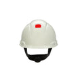 3M H-701SFR-UV SecureFit Cap Style Hard Hat, White, Non-Vented, Uvicator Sensor, 4-Point Pressure Diffusion Ratchet Suspension, ANSI Z89.1 (7100239982) (20 Pack)