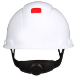 3M H-701SFV-UV SecureFit Cap Style Hard Hat, White, Vented, Uvicator Sensor, 4-Point Ratchet Suspension, ANSI Z89.1, Medium (7100239984)