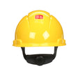 3M H-702SFR-UV SecureFit Yellow Hard Hat Non-Vented UVicator Ratchet ANSI Z89.1 (7100239985) (20 Pack)