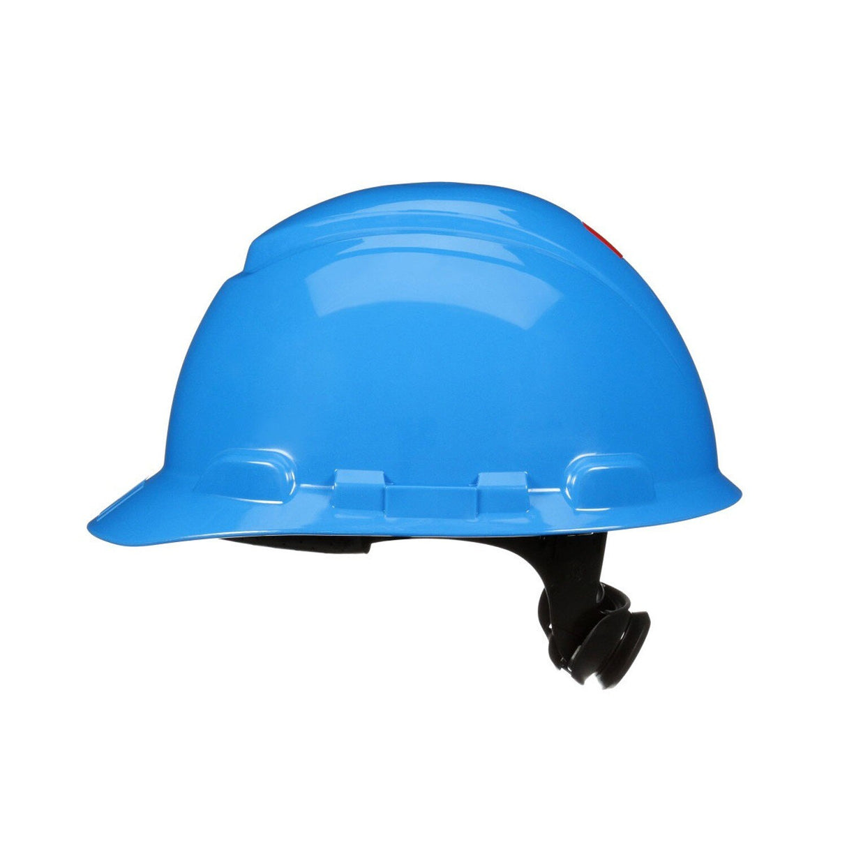 3M H-703SFR-UV SecureFit Blue Non-Vented Cap Style Safety Helmet with Uvicator Sensor, 4-Point Pressure Diffusion Ratchet Suspension, ANSI Z89.1 (7100239987) (20 Pack) - 4
