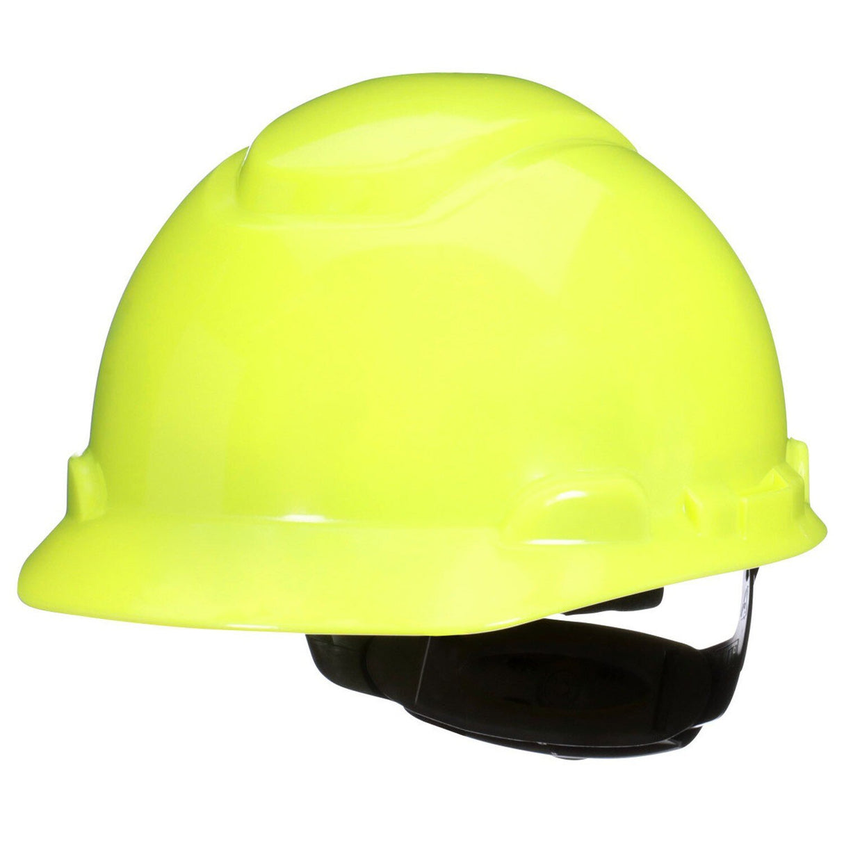 3M H-709SFR-UV SecureFit Hard Hat Hi-Vis Yellow Non-Vented UVicator 4-Point Ratchet (7100239991) (20 Pack) - 2
