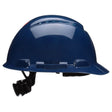 3M H-710SFV-UV SecureFit Vented Cap Style Hard Hat, Navy Blue, Uvicator Sensor, 4-Point Ratchet Suspension, ANSI Z89.1 (7100239996) (20 Pack)