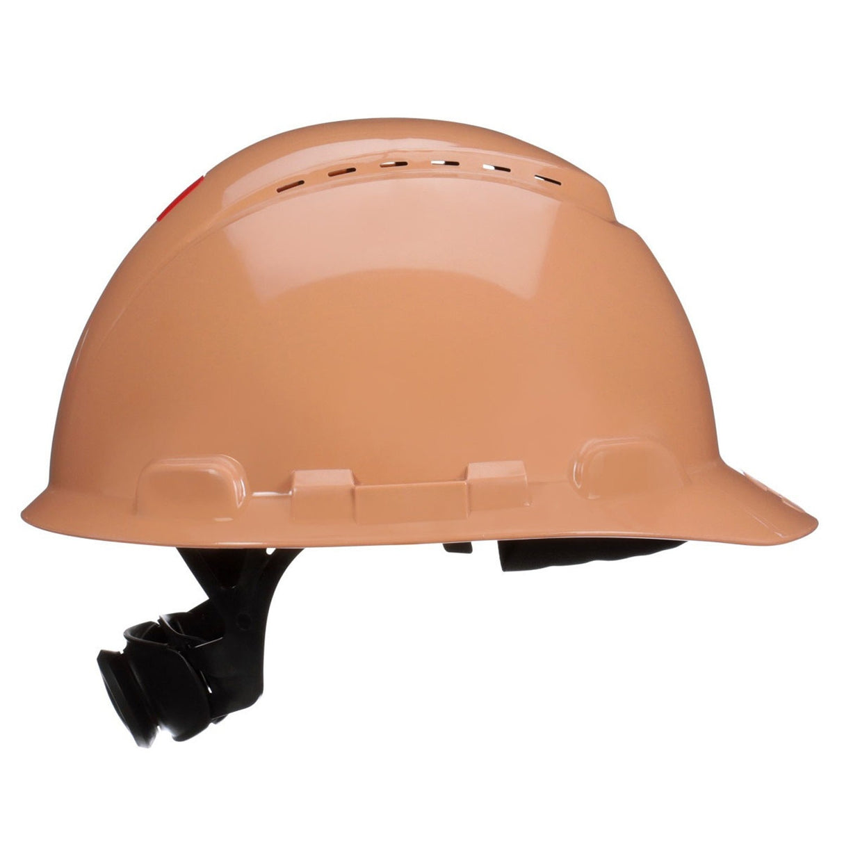 3M H-711SFV-UV SecureFit Vented Cap Style Hard Hat, Tan, 4-Point Ratchet Suspension, Uvicator Sensor, ANSI Z89.1 (7100239997) (20 Pack) - 2