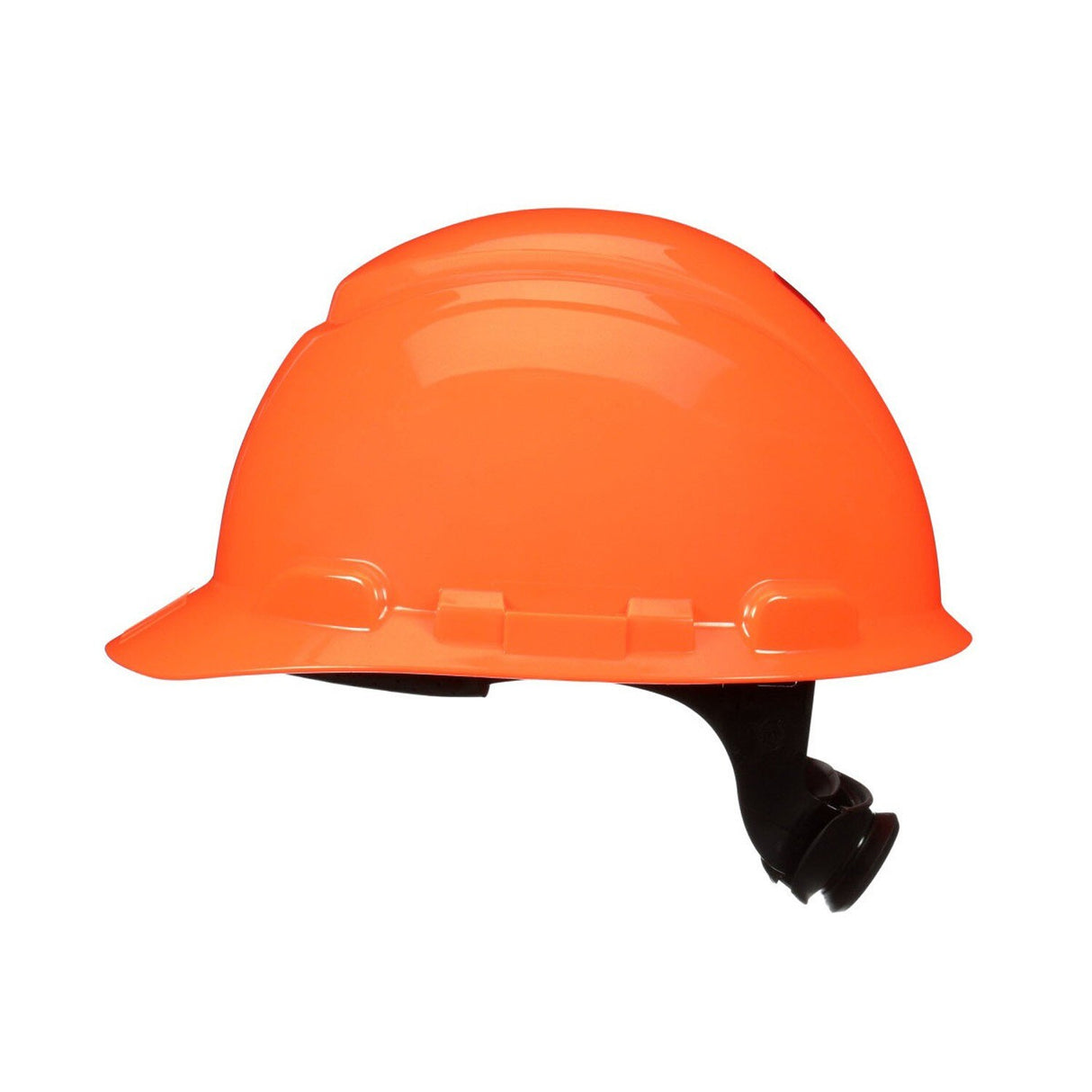 3M H-706SFR-UV SecureFit Orange Non-Vented Cap Style Safety Helmet with Uvicator Sensor, 4-Point Ratchet Pressure Diffusion Suspension, HDPE, ANSI Z89.1 (7100239998) (20 Pack) - 5