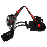 3M 7100239999 SecureFit H-707SFR-UV Hi-Vis Orange Non-Vented Cap Style Hard Hat with Uvicator and 4-Point Ratchet Suspension - 5