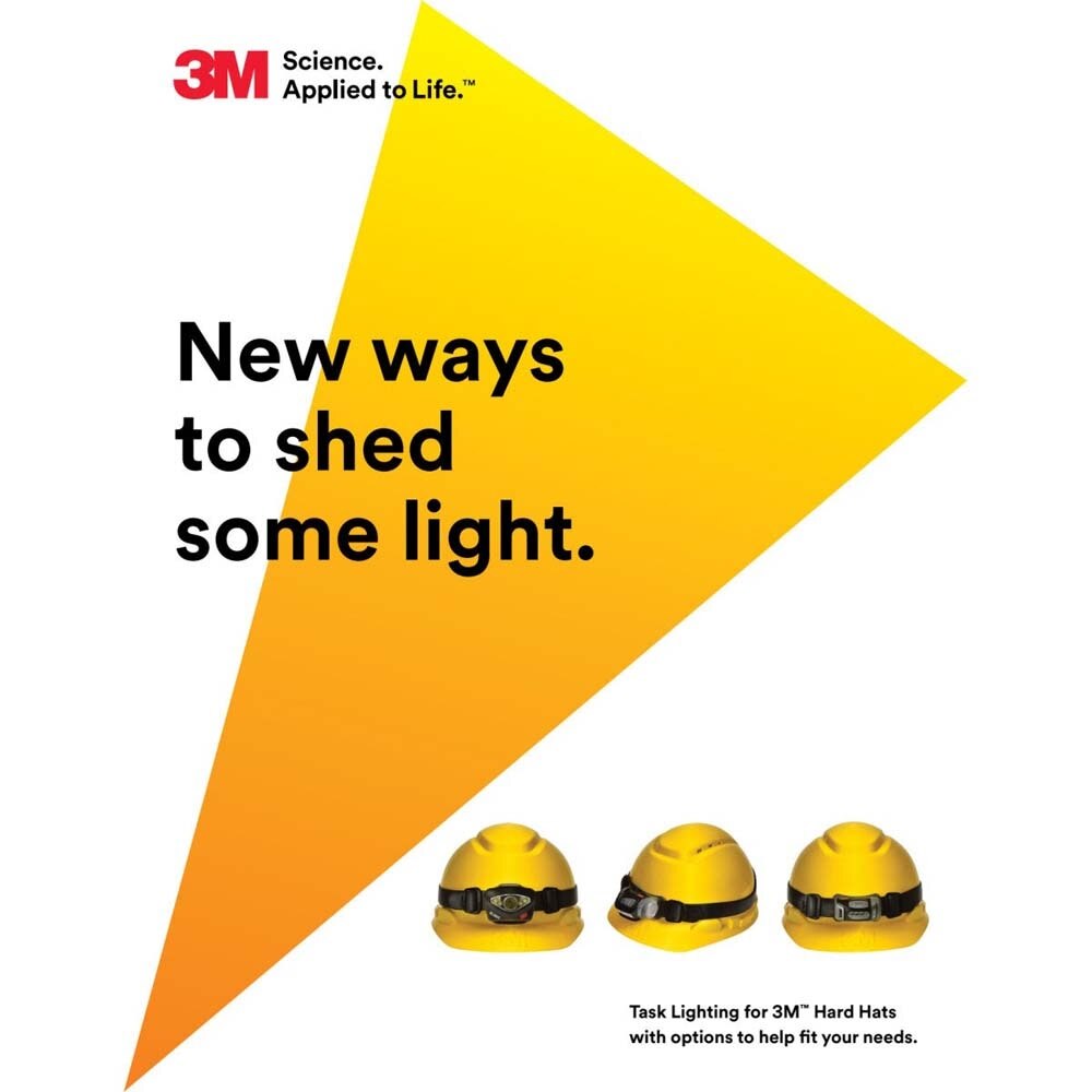 3M 7100239999 SecureFit H-707SFR-UV Hi-Vis Orange Non-Vented Cap Style Hard Hat with Uvicator and 4-Point Ratchet Suspension - 10