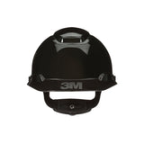 3M H-712SFR-UV SecureFit Black Non-Vented Cap Style Safety Helmet with Uvicator Sensor, 4-Point Pressure Diffusion Ratchet Suspension, ANSI Z89.1 (H-712SFR-UV) (7100240001) (20 Pack) - 2