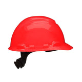 3M H-705SFR-UV SecureFit Hard Hat Cap Style Red Non-Vented Uvicator Sensor 4-Point Ratchet Suspension ANSI Z89.1 (7100240004) (20 Pack) - 3