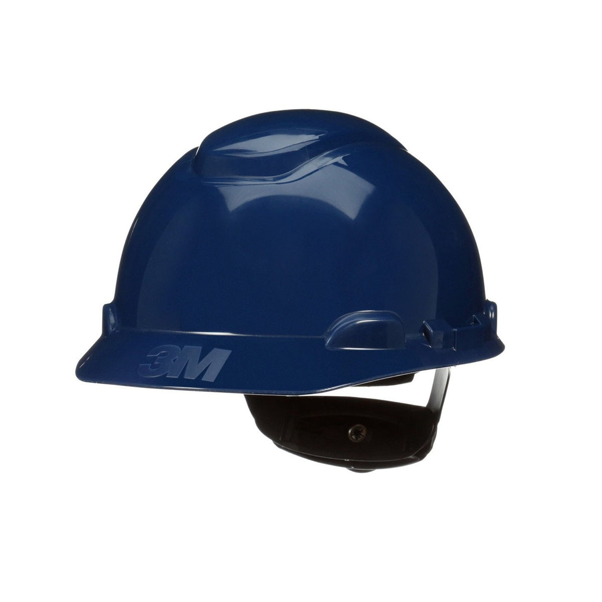 3M H-710SFR-UV SecureFit Navy Blue Non-Vented Cap Style Safety Helmet with Uvicator Sensor, 4-Point Ratchet Suspension, HDPE, ANSI Z89.1 (7100240005) (20 Pack) - 3