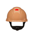 3M H-711SFR-UV SecureFit Tan Cap Style Hard Hat, Non-Vented, Uvicator Sensor, 4-Point Ratchet, ANSI Z89.1 (7100240006) (20 Pack)