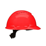 3M H-705SFV-UV SecureFit Hard Hat, Red, Vented Cap with Uvicator Sensor, 4-Point Ratchet Suspension, ANSI Z89.1 (7100240007) (20 Pack) - 2