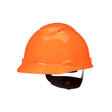 3M H-707SFV-UV SecureFit Hard Hat, Hi-Vis Orange, Vented Cap Style, UVicator Sensor, 4-Point Ratchet Suspension, ANSI Z89.1, Medium (7100240009) (20 Pack)