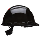 3M H-712SFV-UV SecureFit Hard Hat, Black, Vented Cap Style Safety Helmet with Uvicator Sensor, 4-Point Pressure Diffusion Ratchet Suspension, ANSI Z89.1, Medium (7100240011) (20 Pack) - 2