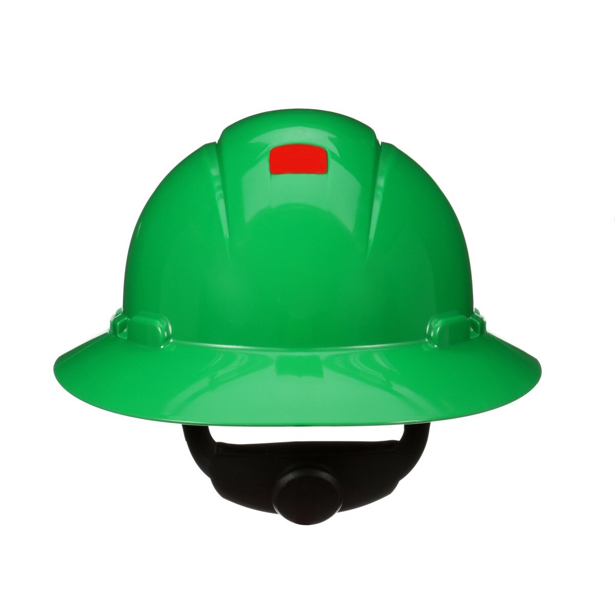 3M H-804SFR-UV SecureFit Full Brim Hard Hat, Green, Non-Vented, 4-Point Pressure Diffusion Ratchet Suspension, with Uvicator (7100240032) (20 Pack) - 2