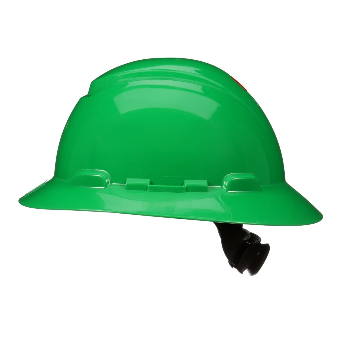 3M H-804SFR-UV SecureFit Full Brim Hard Hat, Green, Non-Vented, 4-Point Pressure Diffusion Ratchet Suspension, with Uvicator (7100240032) (20 Pack) - 4