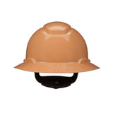 3M H-811SFR-UV SecureFit non-vented full brim safety helmet with Uvicator sensor and 4-point ratchet suspension (Tan) (7100240038) (20 Pack) - 2